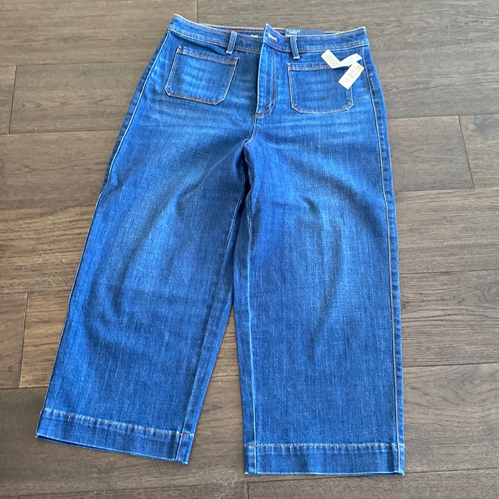 NWT, Talbots, jeans, size 12.